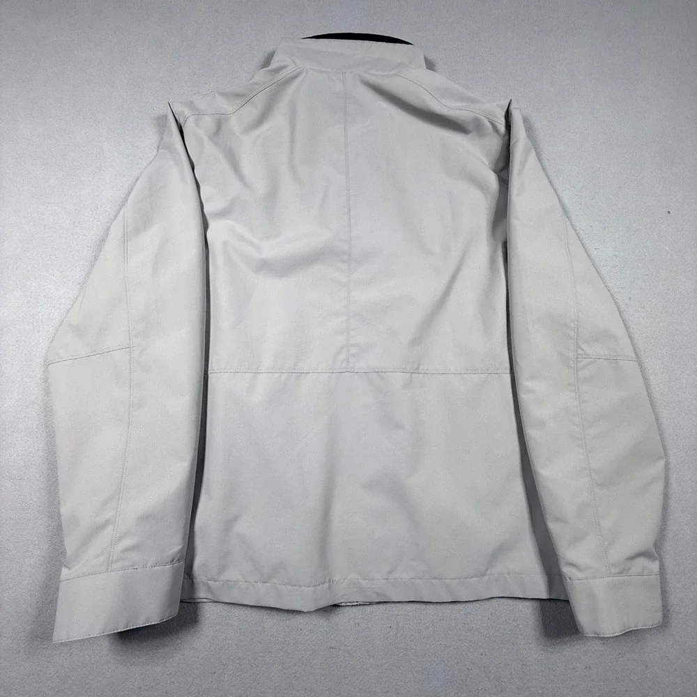 Weatherproof Mens XL Light Gray Full Zip Mesh‎ Lined Lightweight Jacket
